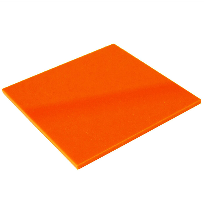 Custom Matte Opaque Or Clear Orange 2mm 3mm 5mm Cut Acrylic Sheet 01