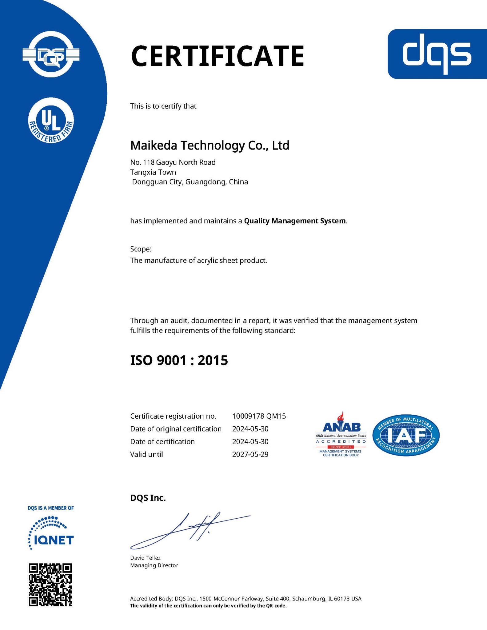 ISO9001